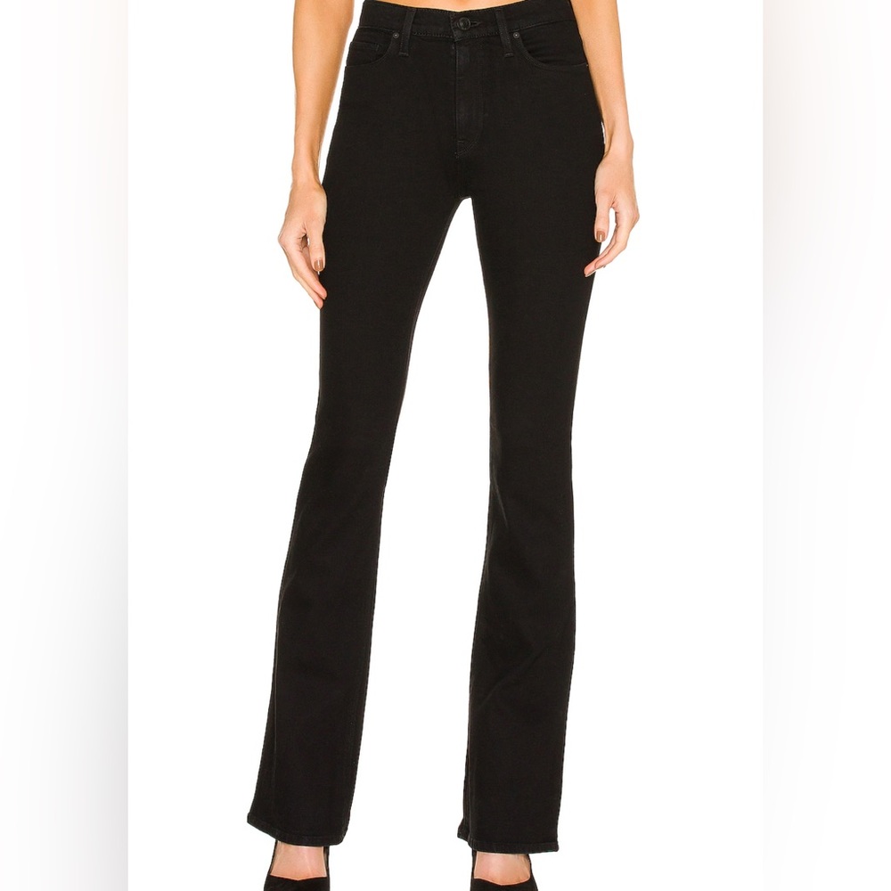New with tags black high waisted bootcut jeans